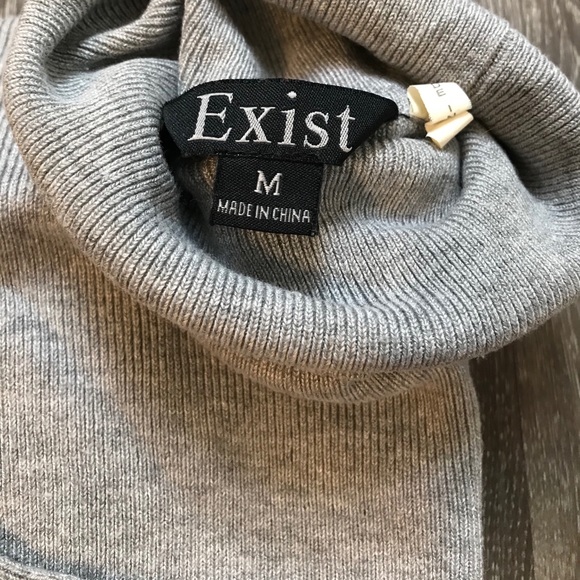 Grey Sweater Dress - Picture 3 of 3